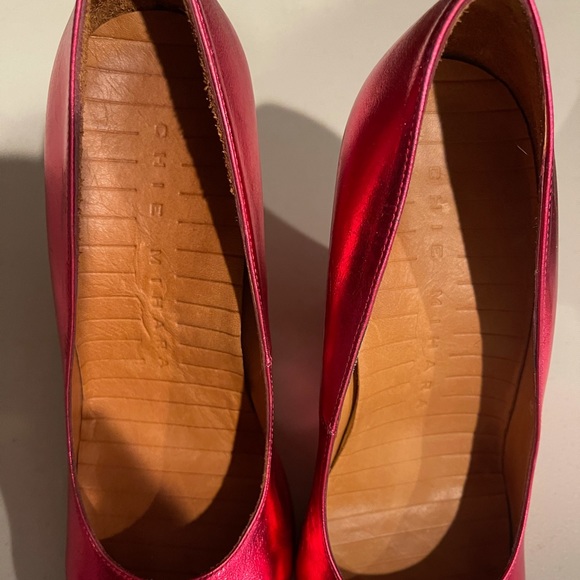 Chie Mihara pink pumps size 7 - Picture 6 of 7